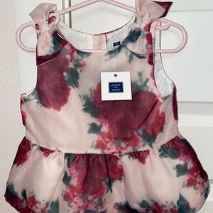 16 JJ WINTER 2  Rose Peplum Top 3T